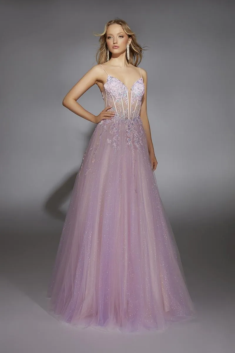 Alyce Prom Dress 61865 sold by Terry costa product image thumbnail 3