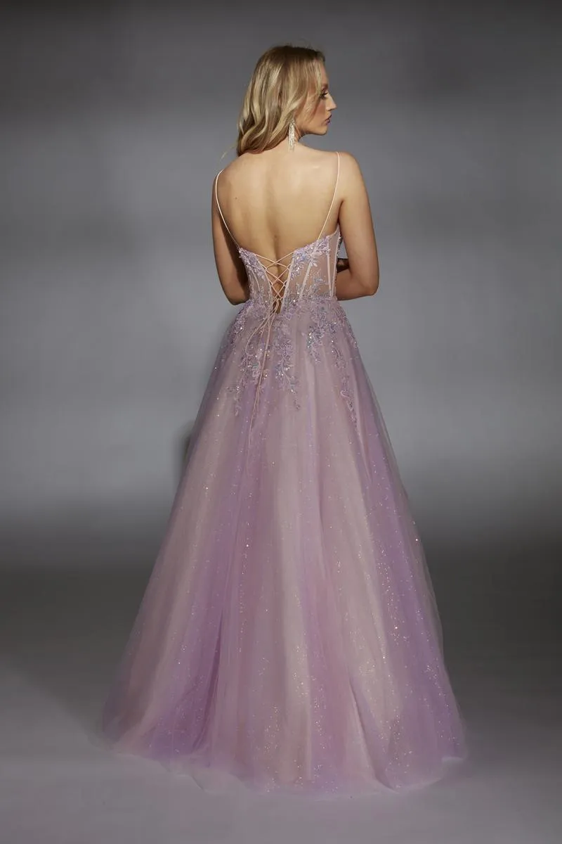 Alyce Prom Dress 61865 sold by Terry costa product image thumbnail 2