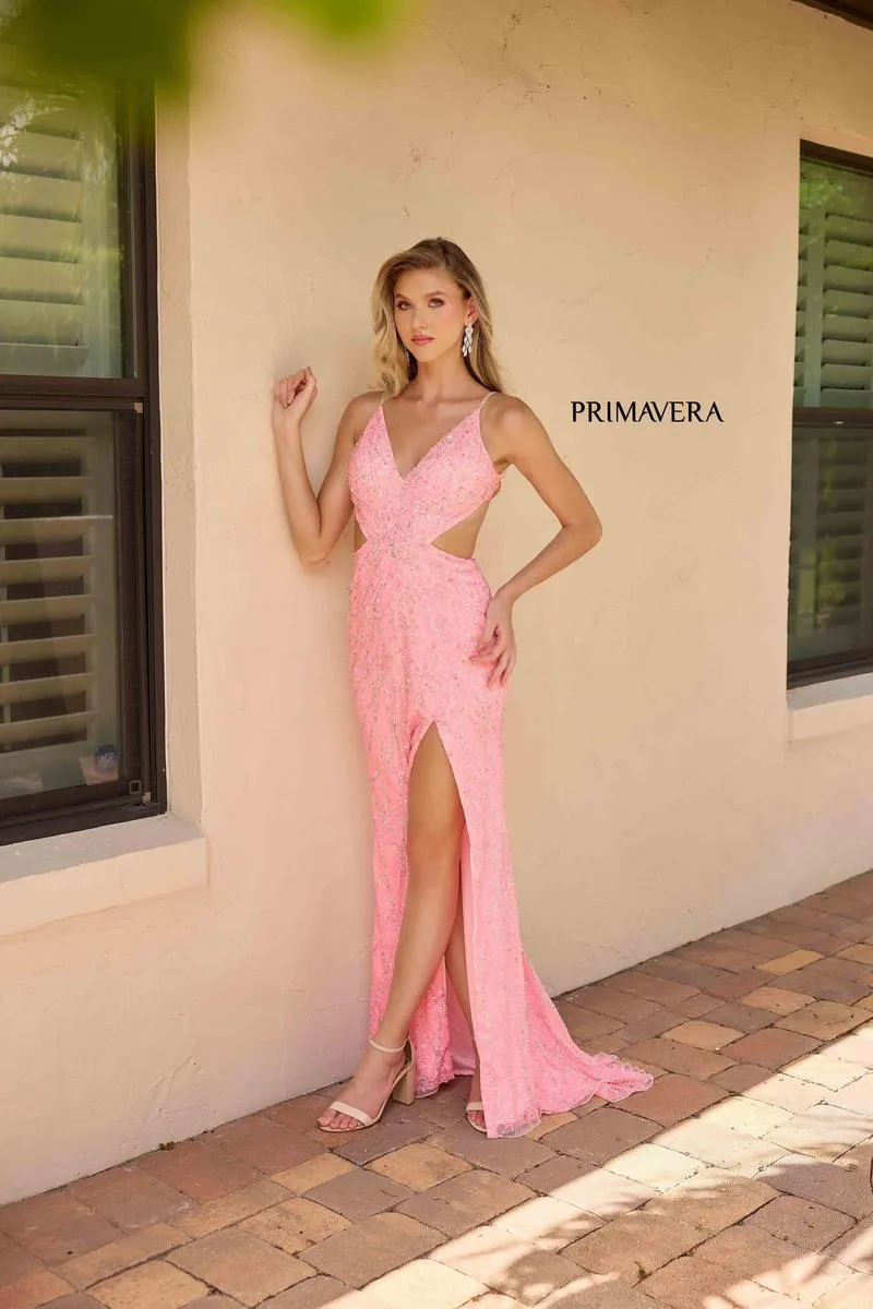 Primavera Couture Long Dress 4334 sold by Terry costa