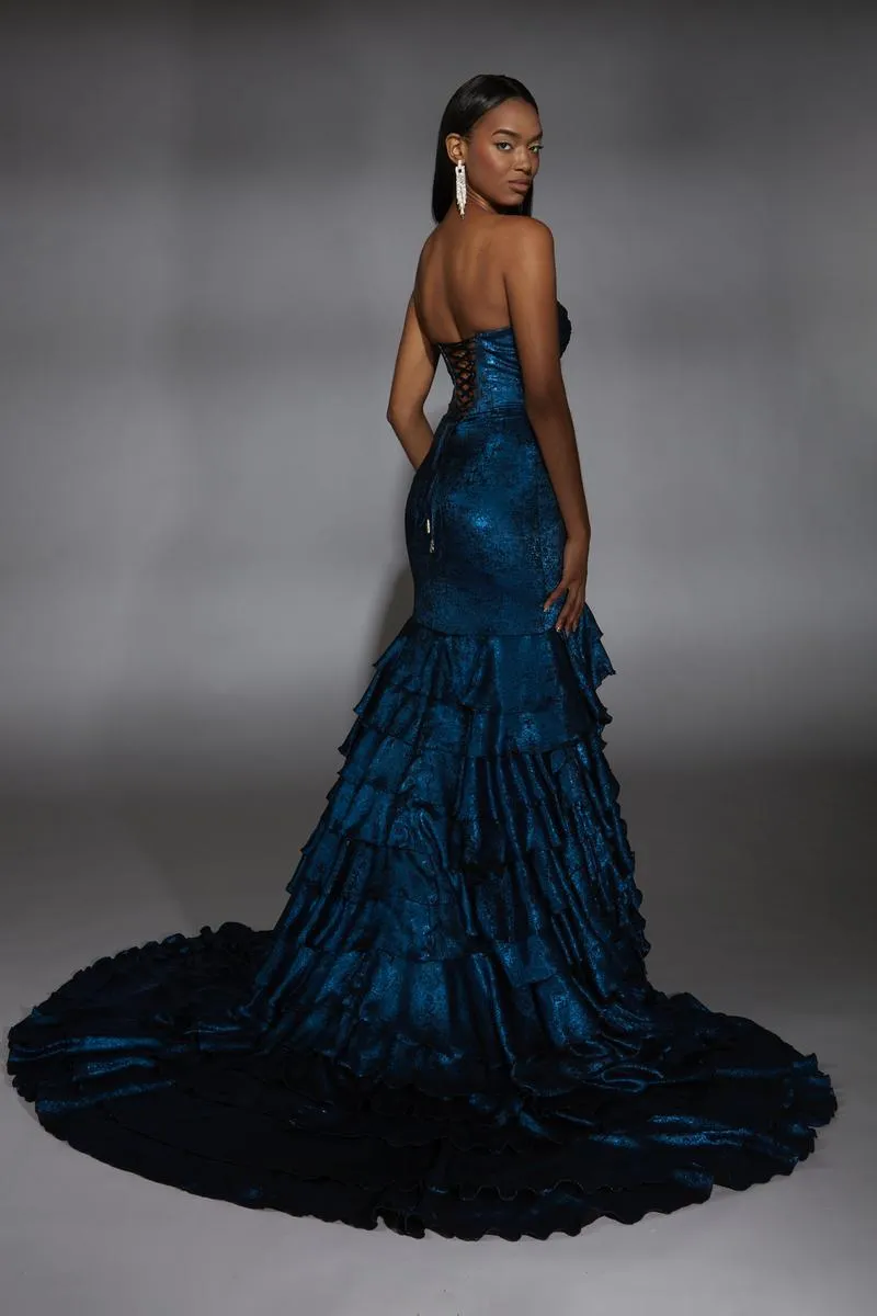 Alyce Prom Dress 61782 sold by Terry costa product image thumbnail 2