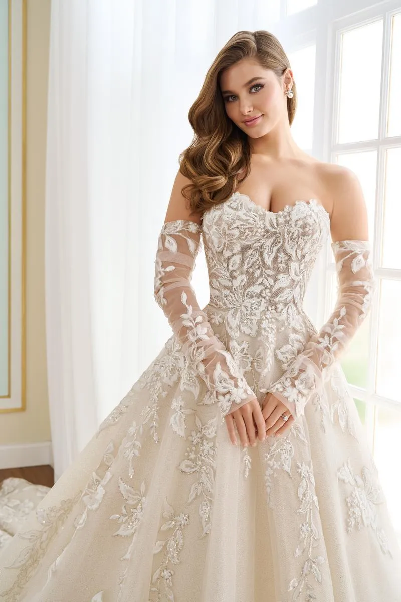 Martin Thornburg Bridal Dress MT9102 sold by Terry costa product image thumbnail 2