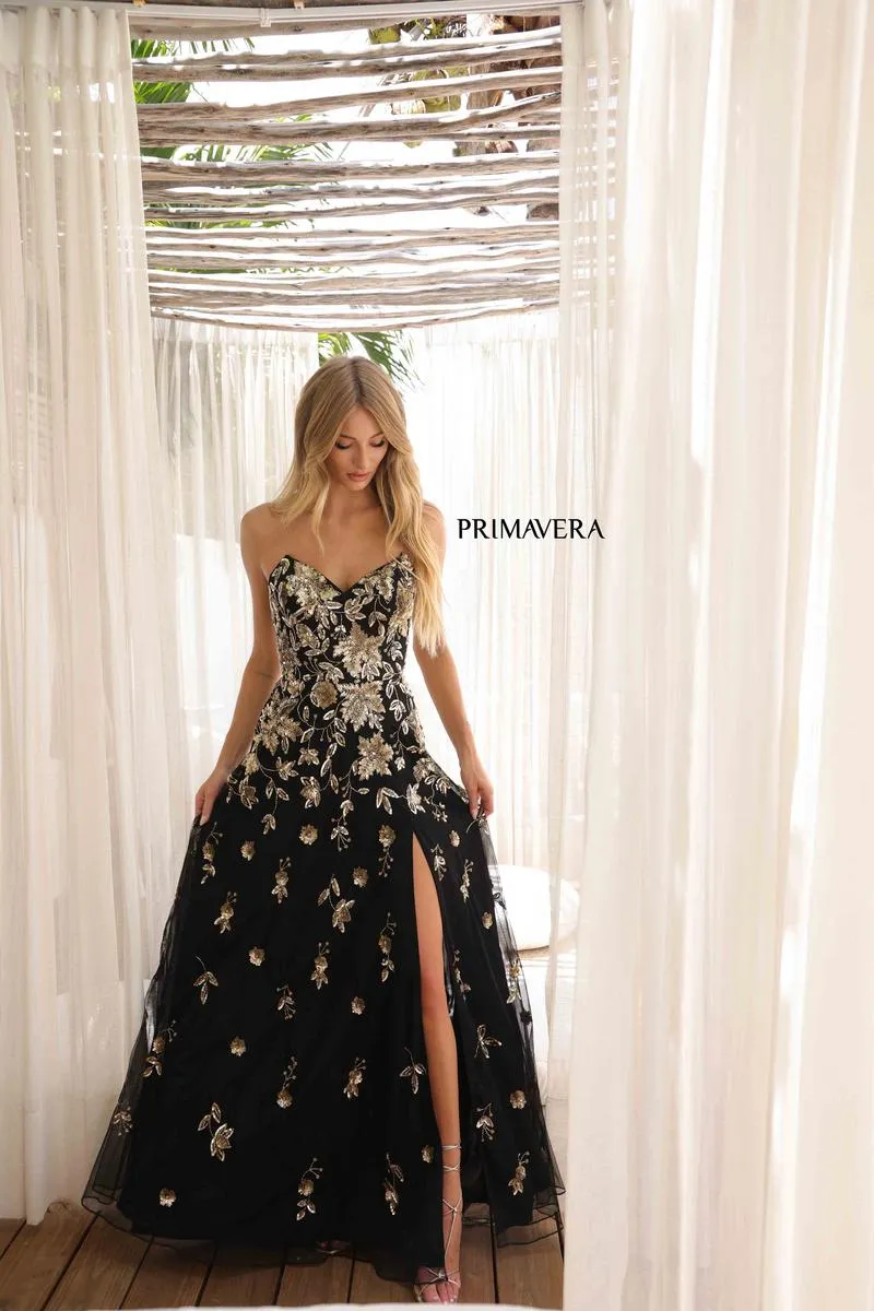 Primavera Couture Long Dress 4361 sold by Terry costa product image thumbnail 5