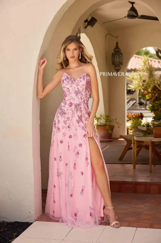 Primavera Couture Long Dress 4361 sold by Terry costa