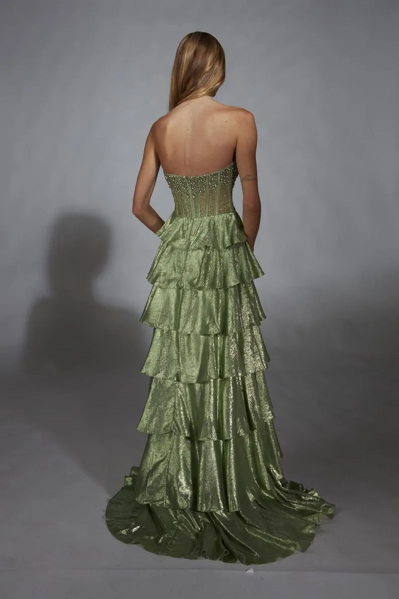 Alyce Prom Dress 61783 sold by Terry costa product image thumbnail 2