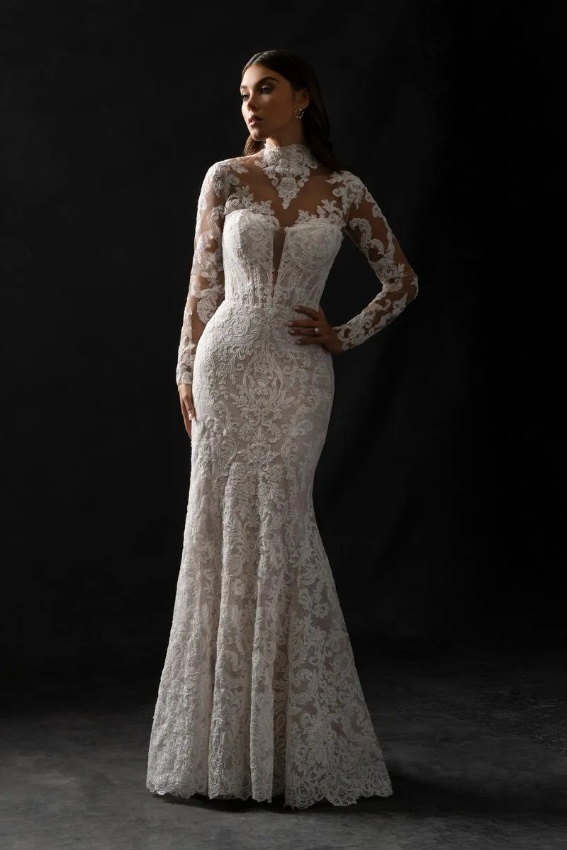 Allure Bridals Couture Dress C768 sold by Terry costa product image thumbnail 5