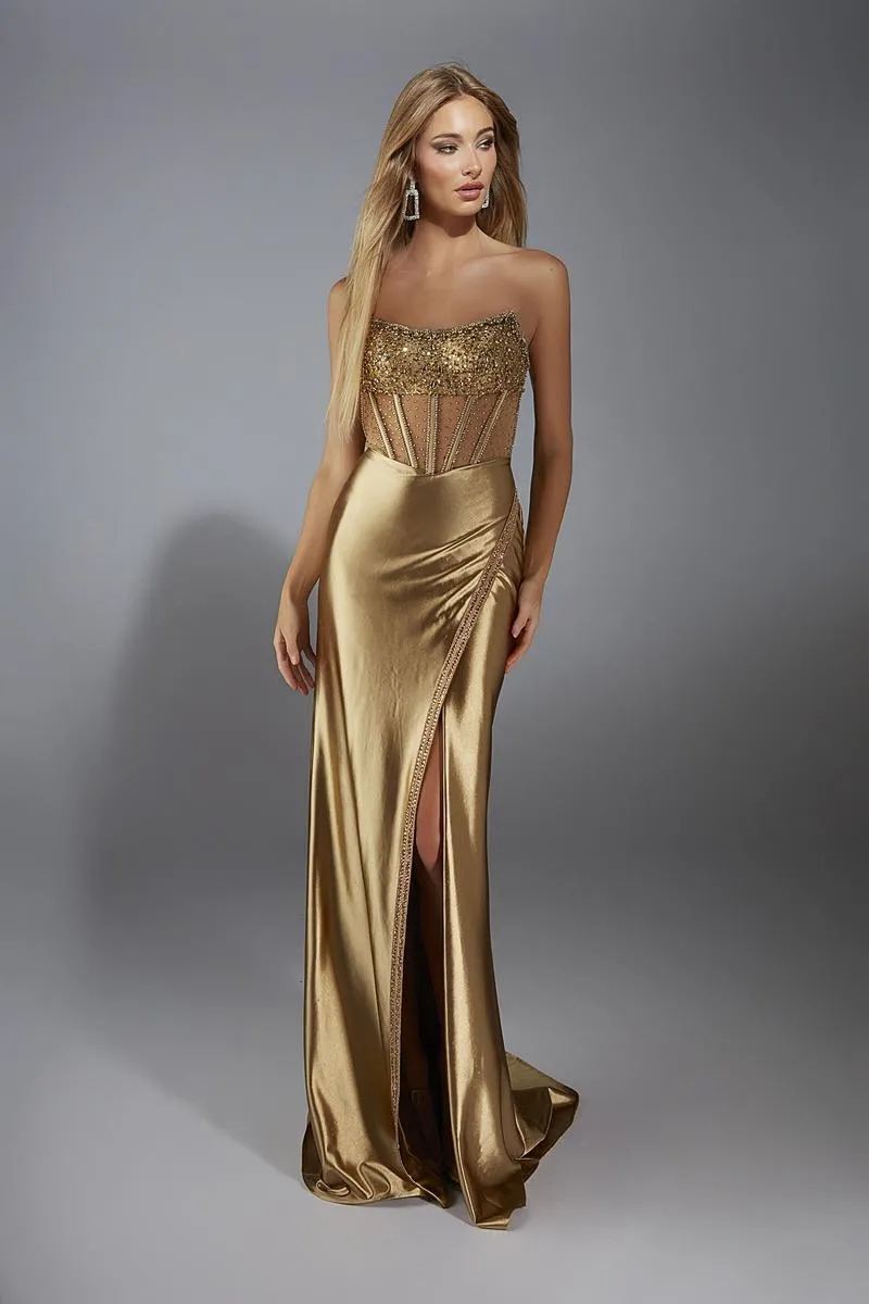 Alyce Prom Dress 61976 sold by Terry costa product image thumbnail 3