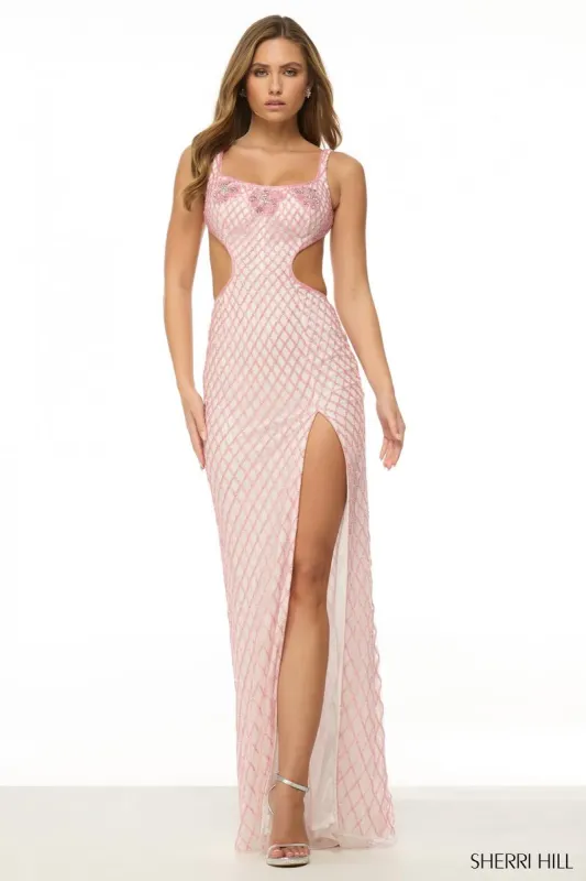Sherri Hill Cut Out Prom Dress 57158 sold by Terry costa