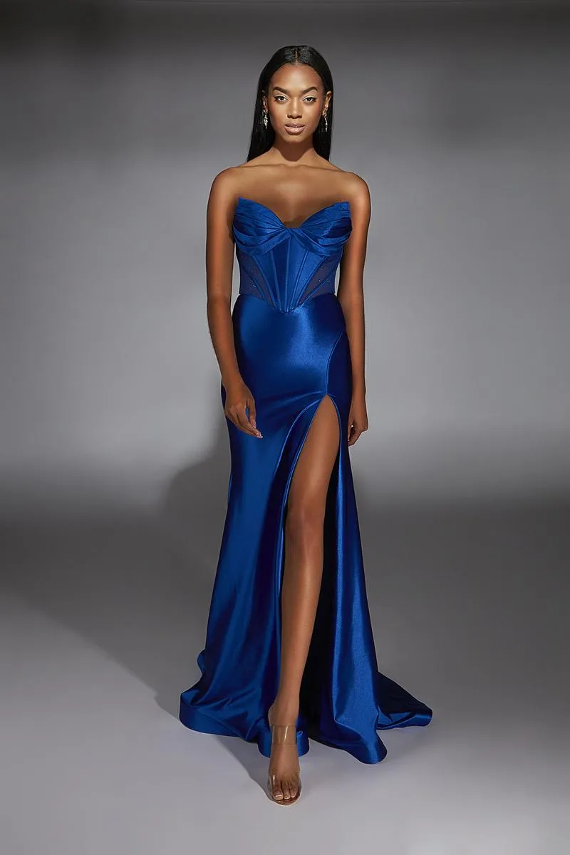 Alyce Prom Dress 61754 sold by Terry costa product image thumbnail 3
