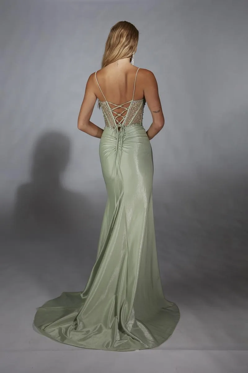 Alyce Prom Dress 61916 sold by Terry costa product image thumbnail 5