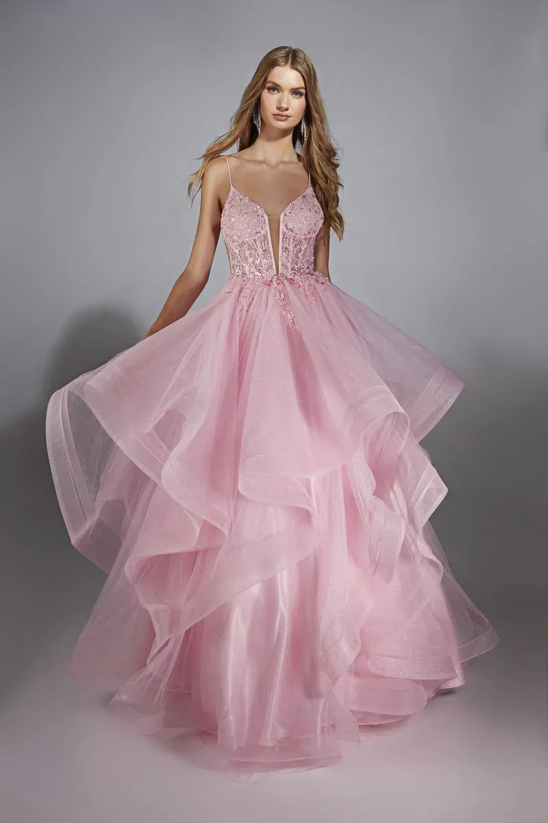 Alyce Prom Dress 61731 sold by Terry costa product image thumbnail 3