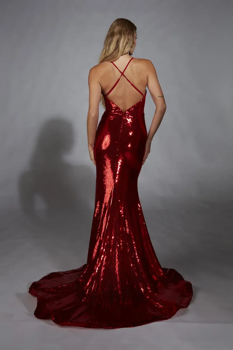 Alyce Prom Dress 61822 sold by Terry costa product image thumbnail 2