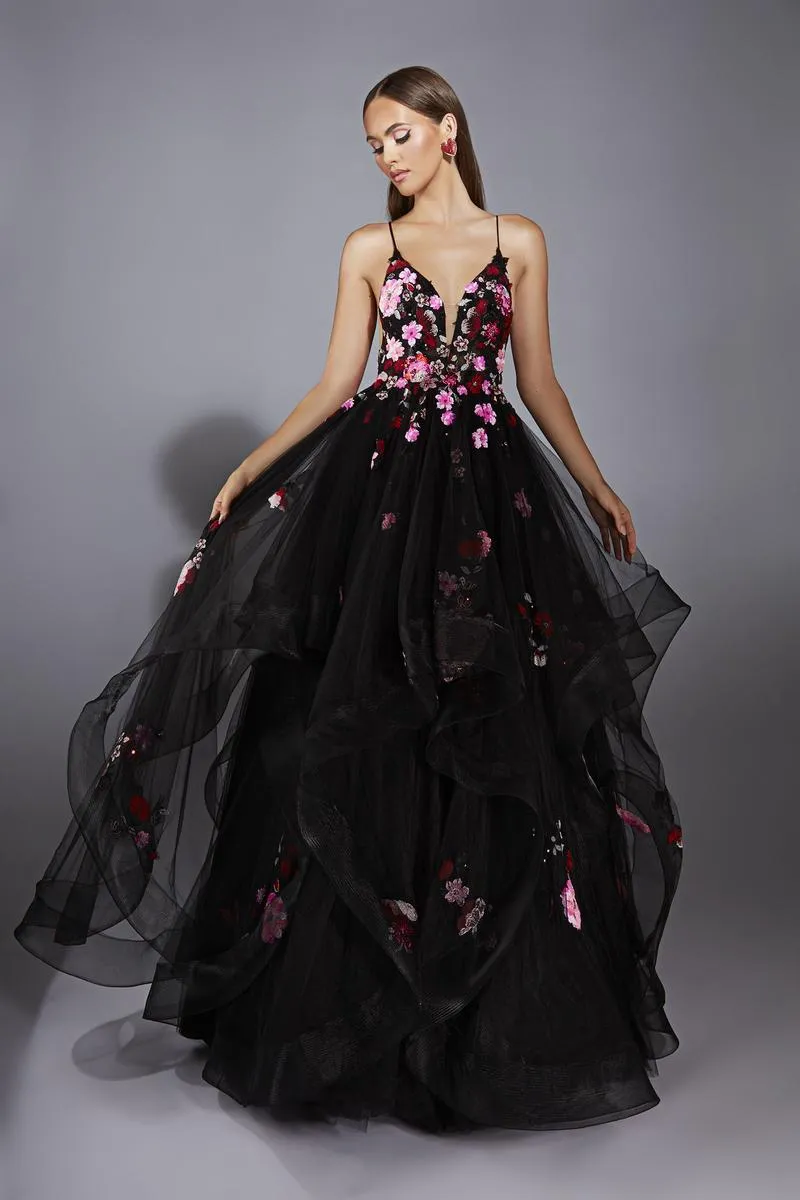 Alyce Prom Dress 61838 sold by Terry costa product image thumbnail 5