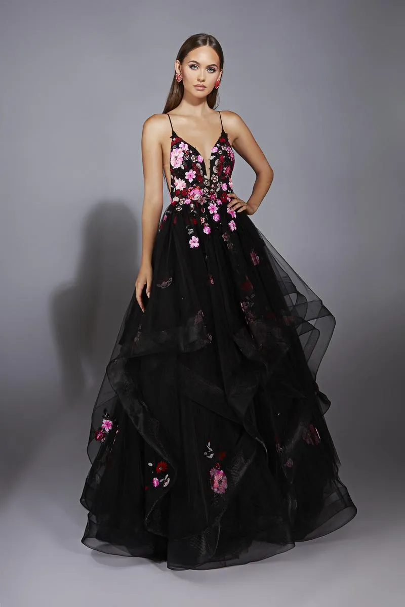 Alyce Prom Dress 61838 sold by Terry costa product image thumbnail 3