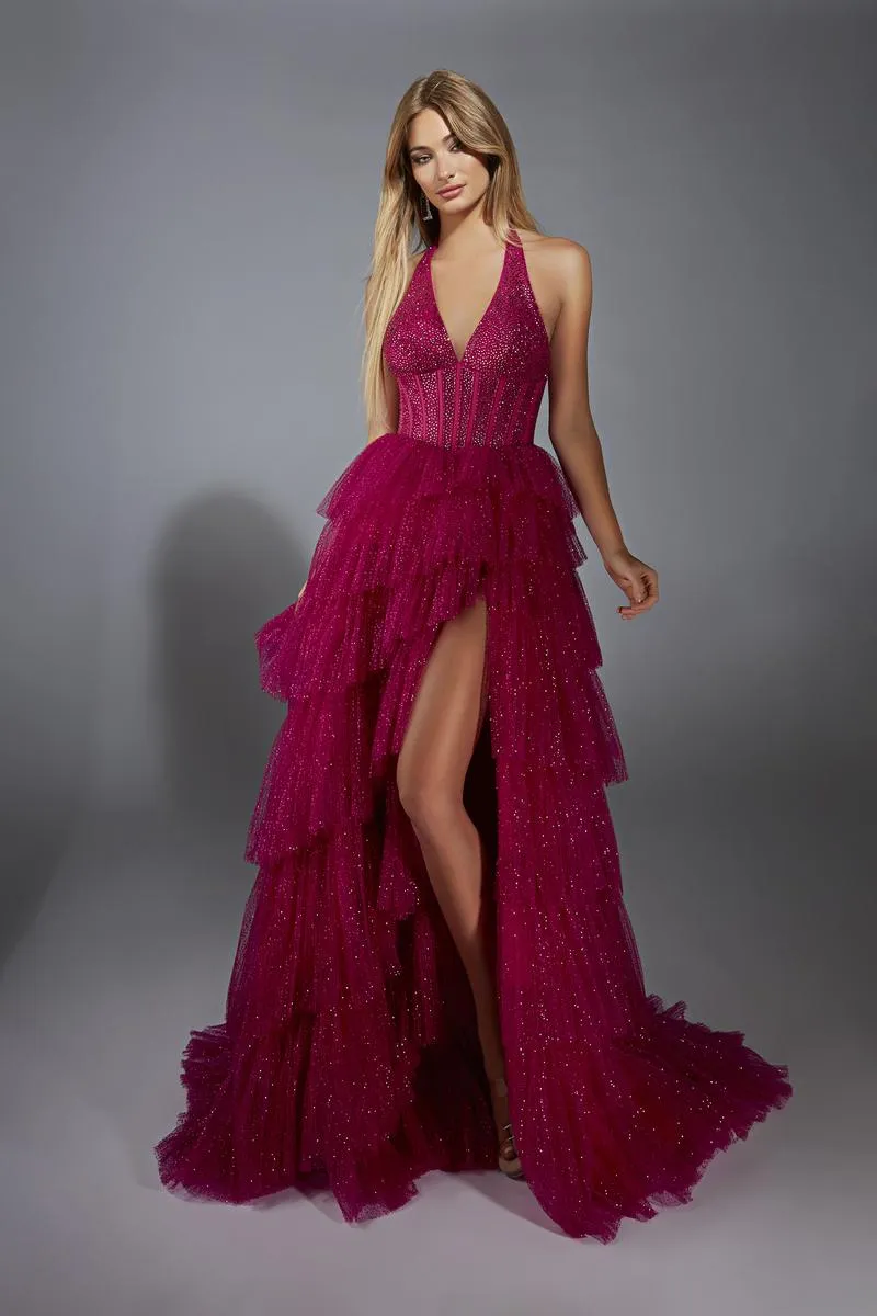 Alyce Prom Dress 61859 sold by Terry costa product image thumbnail 3