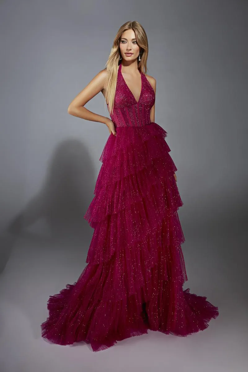 Alyce Prom Dress 61859 sold by Terry costa product image thumbnail 4