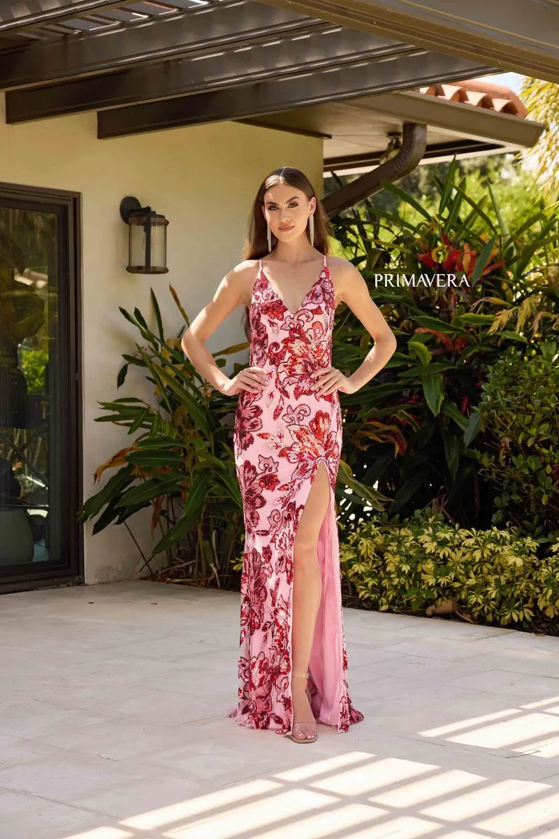 Primavera Couture Long Dress 4323 sold by Terry costa