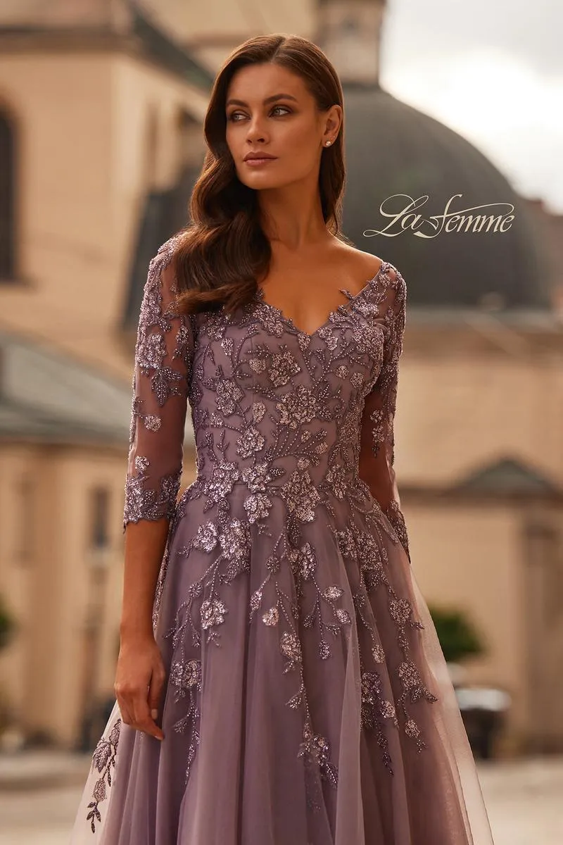 La Femme Evening Dress 32538 sold by Terry costa product image thumbnail 3