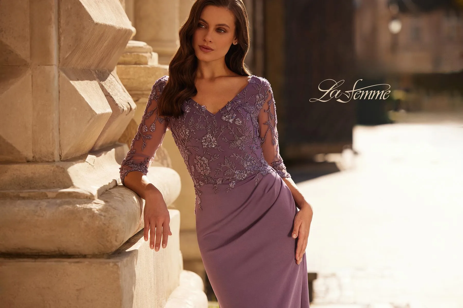 La Femme Evening Dress 32738 sold by Terry costa product image thumbnail 5