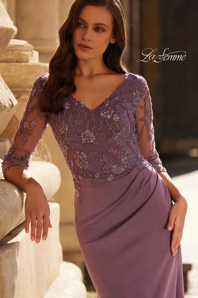 La Femme Evening Dress 32738 sold by Terry costa product image thumbnail 3