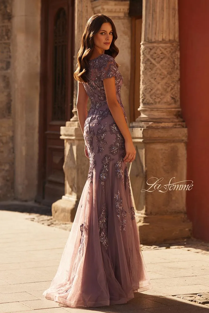 La Femme Evening Dress 32940 sold by Terry costa product image thumbnail 2