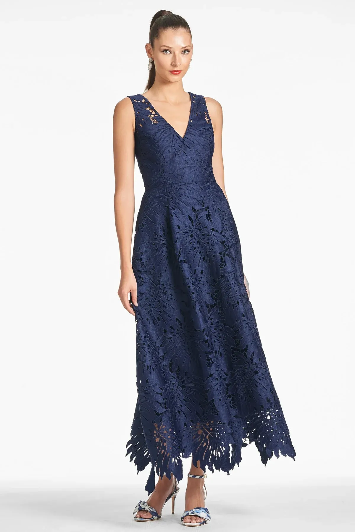 Sachin & Babi "Miuccia" Lace Ankle Length Dress sold by Terry costa product image thumbnail 4