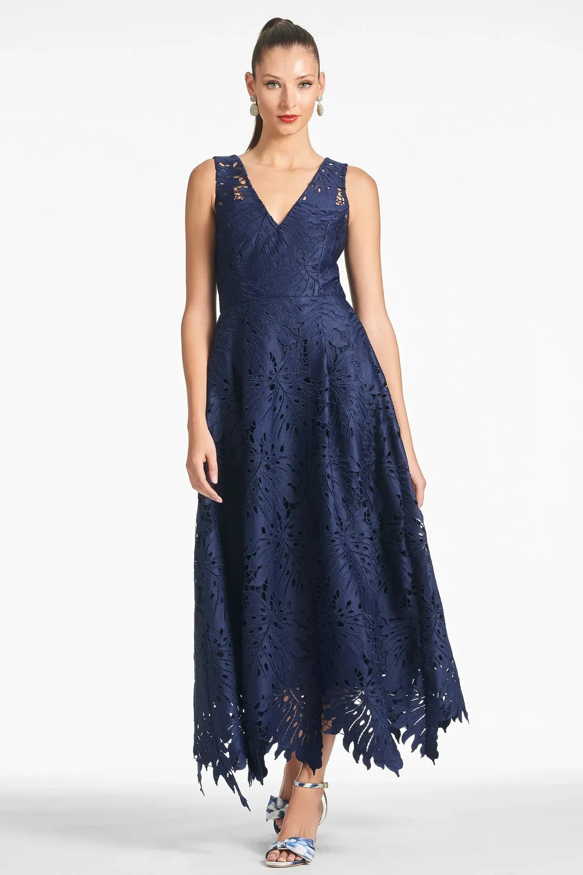 Sachin & Babi "Miuccia" Lace Ankle Length Dress sold by Terry costa product image thumbnail 3