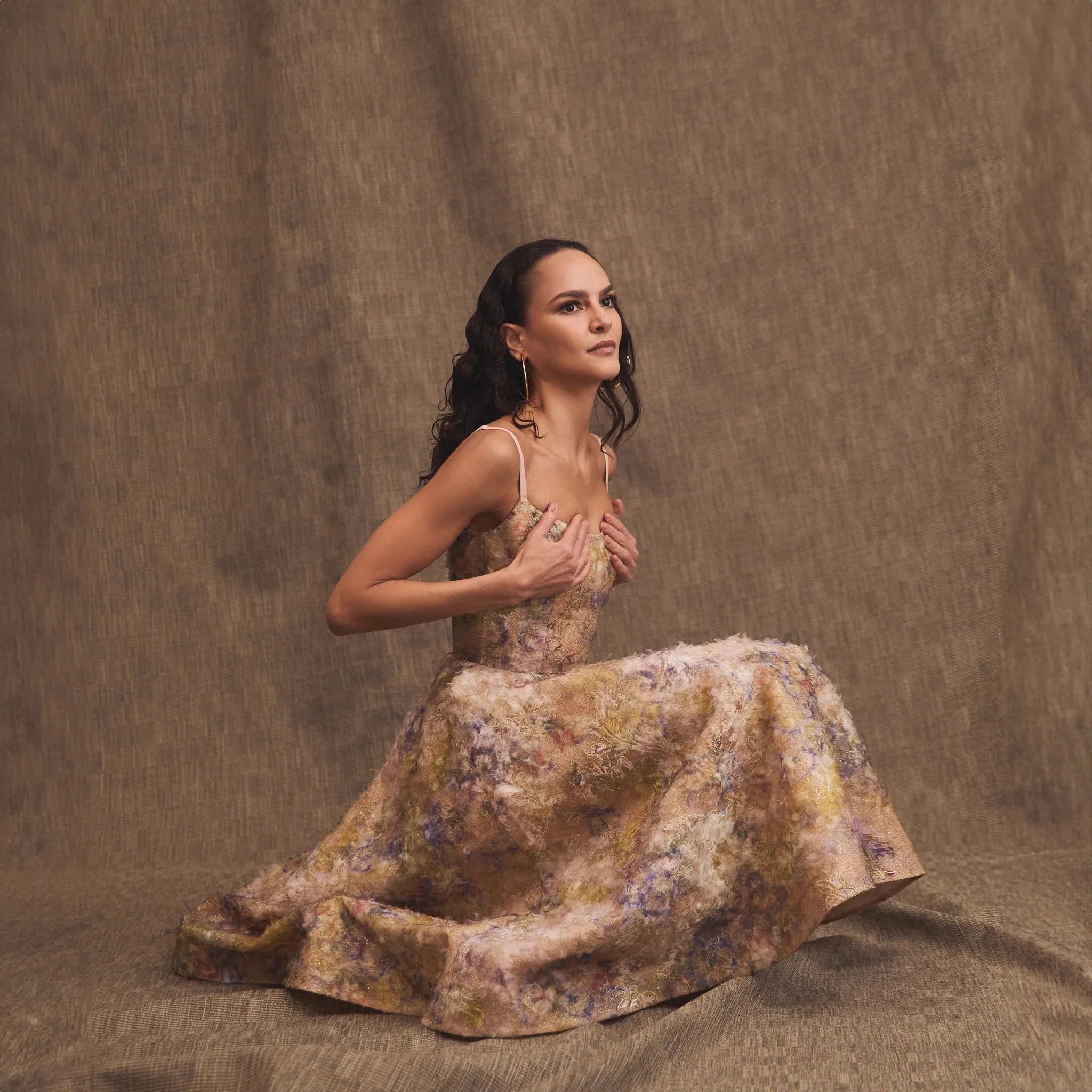 Helsi "Stephanie" Floral Midi Dress DR6286 sold by Terry costa product image thumbnail 3