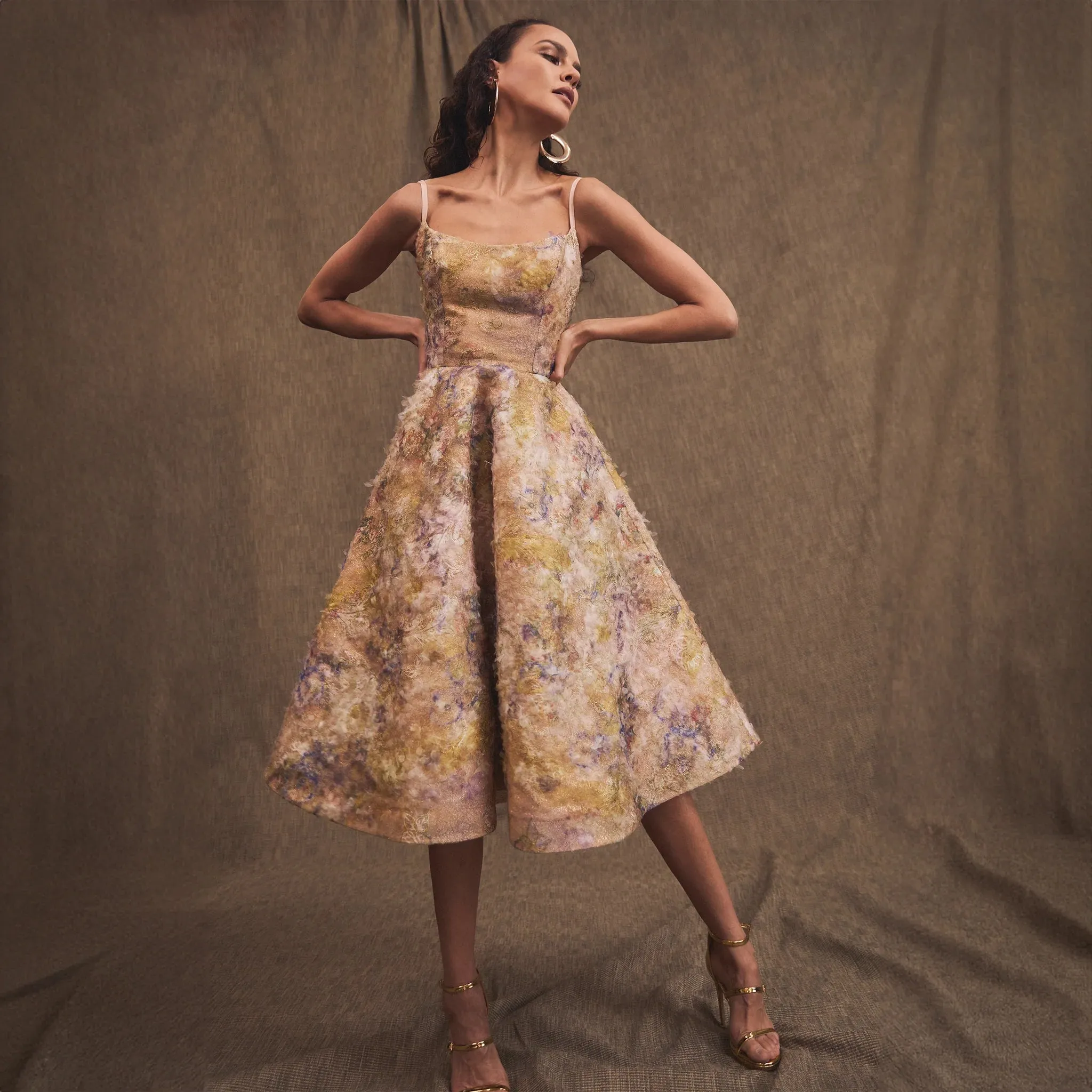 Helsi "Stephanie" Floral Midi Dress DR6286 sold by Terry costa product image thumbnail 2