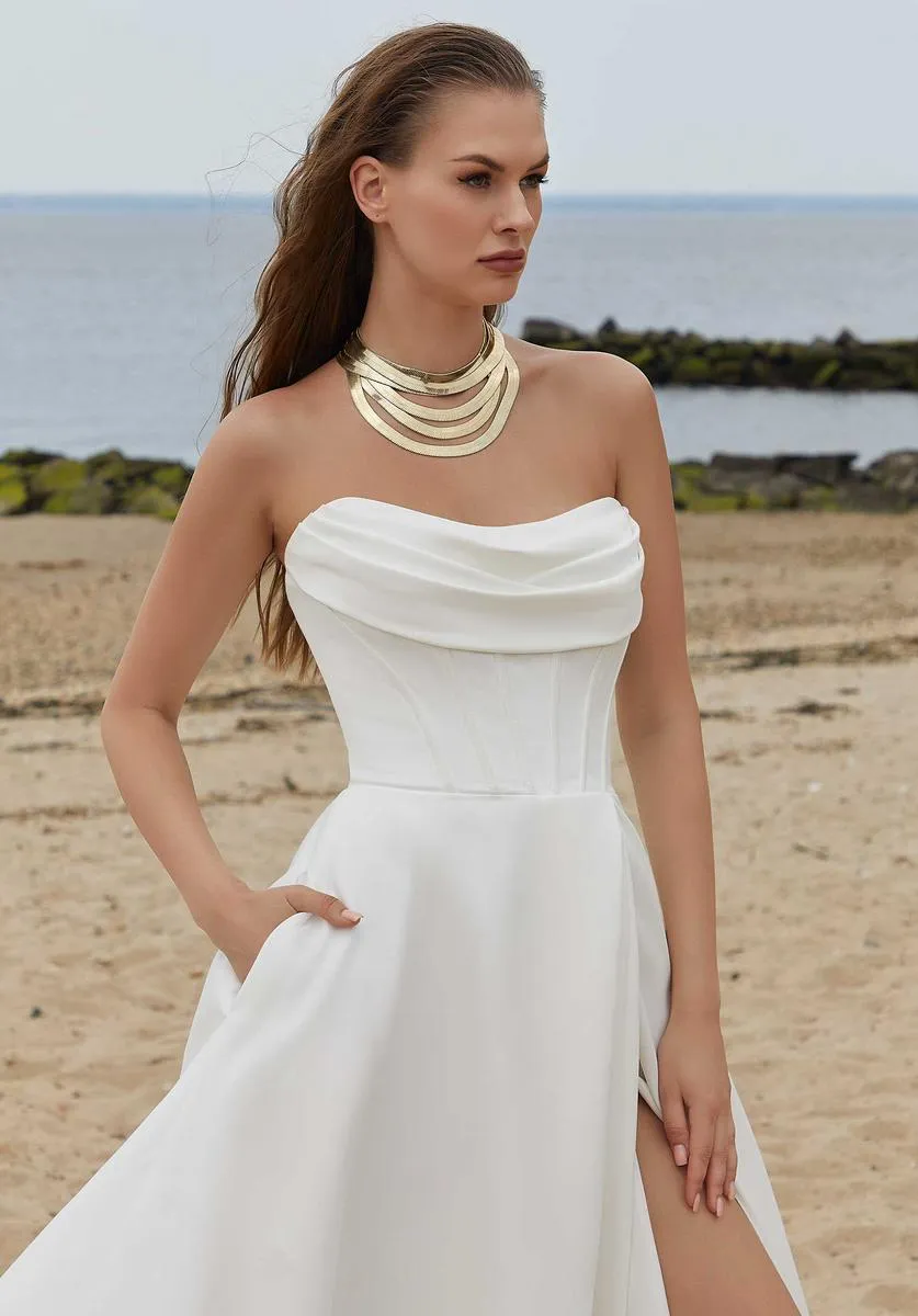 Amy & Eve by Morilee Dress 15054 sold by Terry costa product image thumbnail 3