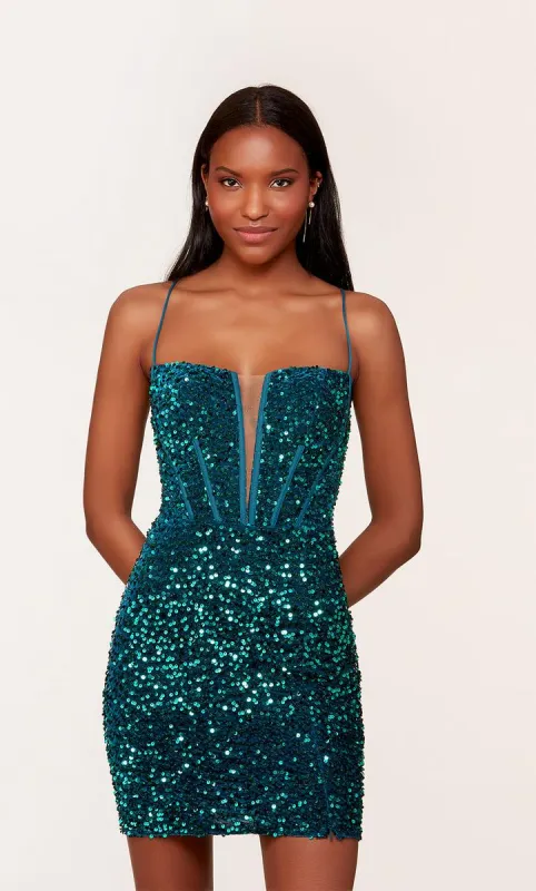 Alyce Paris Homecoming Dress 4776 sold by Terry costa