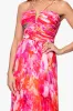 Xscape Evenings "Eva" Chiffon Floral Print Halter Dress 6710X sold by Terry costa