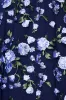 Xscape Evenings "Trina" 3D Embellished Floral Midi Dress 6829X sold by Terry costa