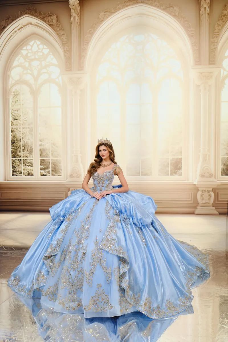 Princesa by Ariana Vara Dress PR30195 sold by Terry costa product image thumbnail 3