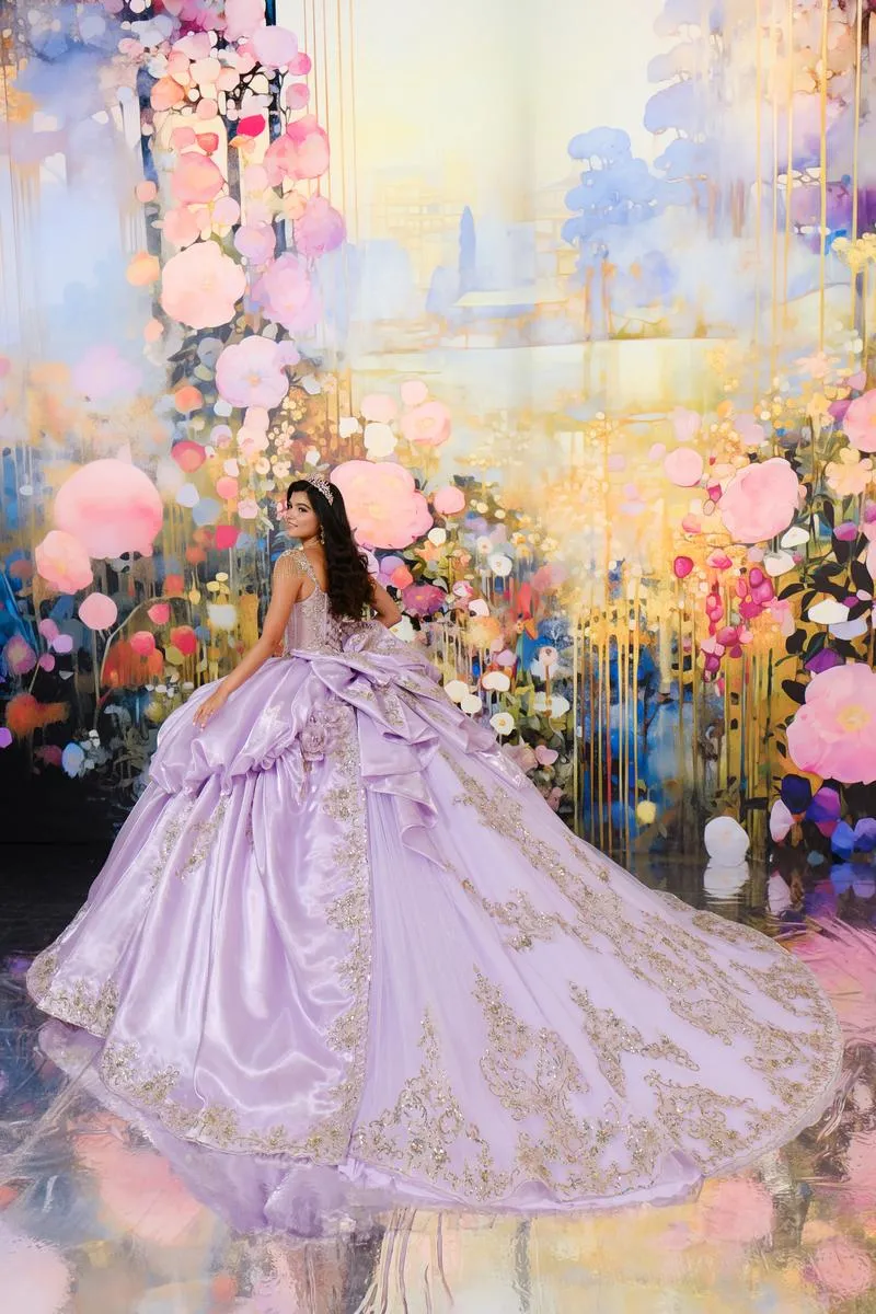 Princesa by Ariana Vara Dress PR30195 sold by Terry costa product image thumbnail 2