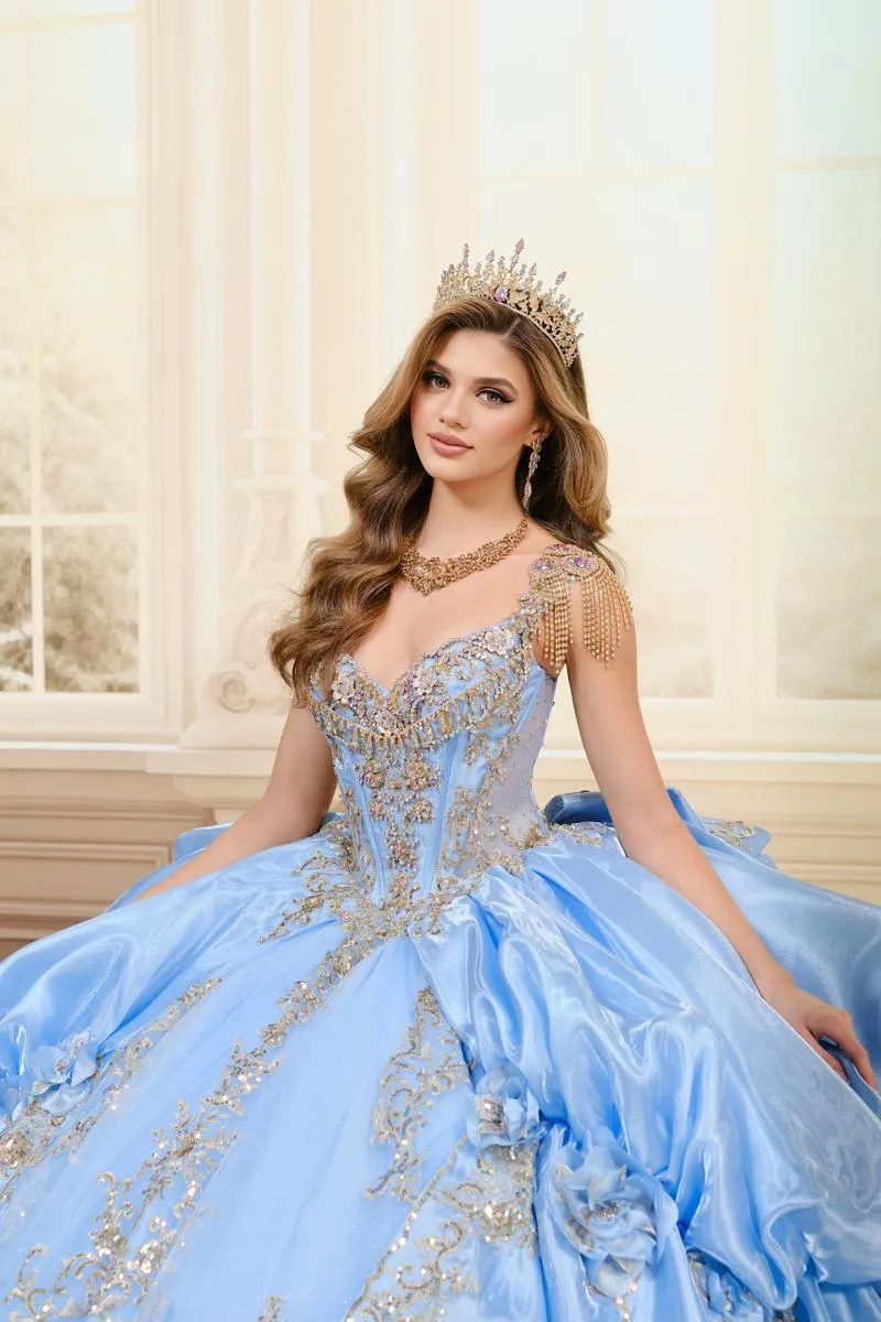 Princesa by Ariana Vara Dress PR30195 sold by Terry costa product image thumbnail 4