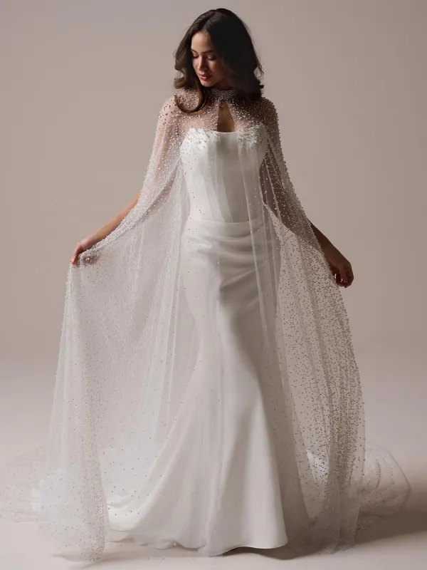 Sottero & Midgley "Forsythia" Simple Sophisticated Bridal Gown made by Maggie Sottero