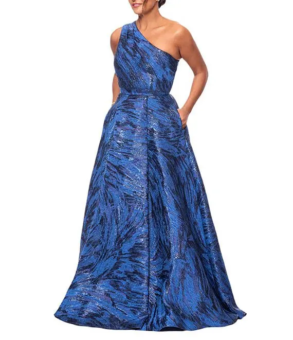 Xscape Evenings Brocade Sleeveless Dress 6742X sold by Terry costa