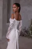 Morilee "Leto" Lace Fit and Flare Bridal Gown with Straps sold by Terry costa