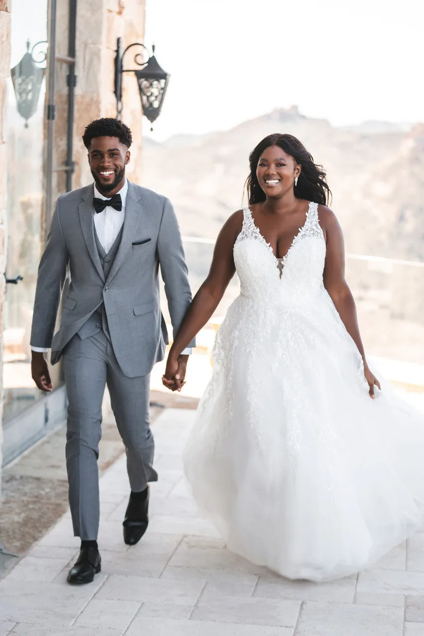 Allure Bridals Dress A1203W sold by Terry costa product image thumbnail 4