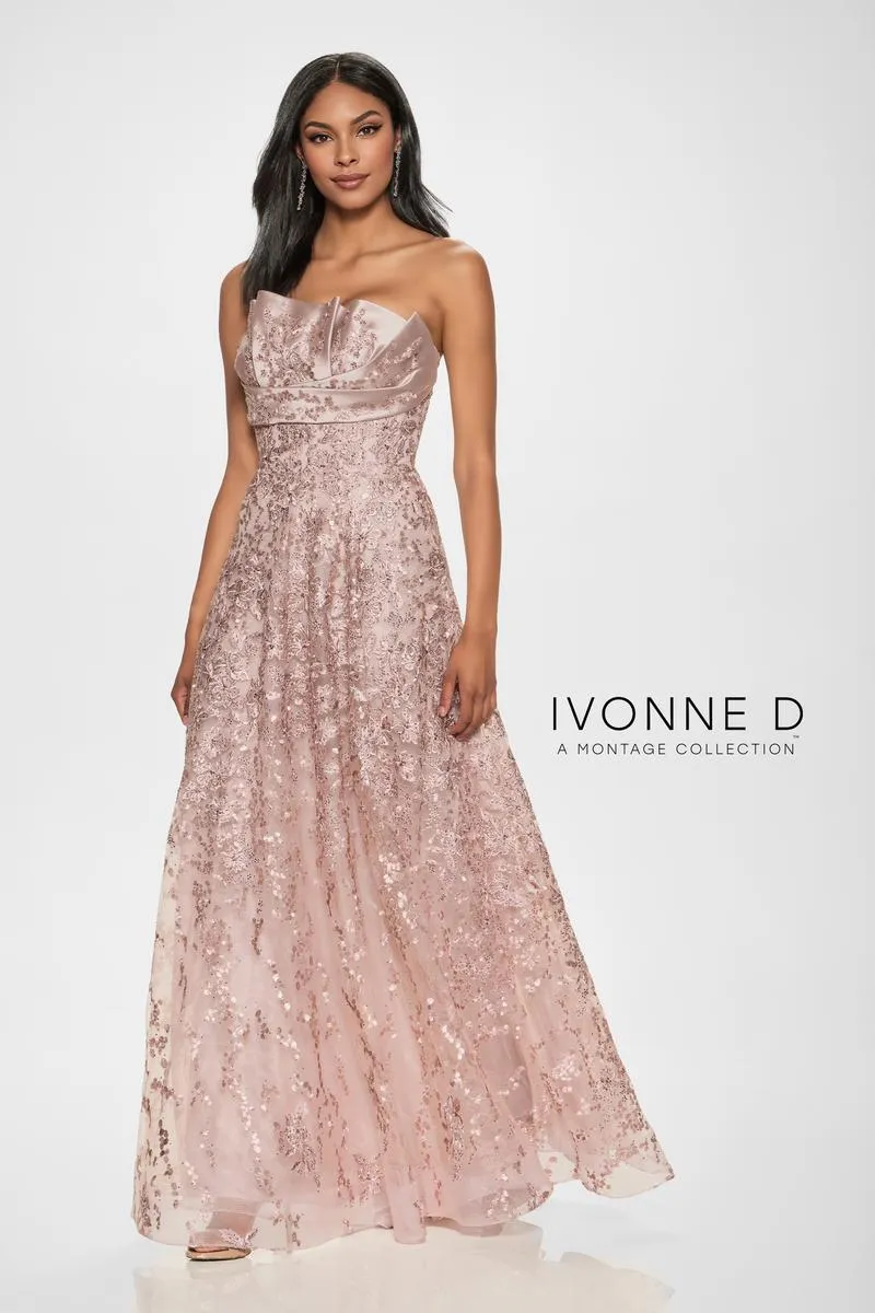 Ivonne D by Mon Cheri Dress ID804 sold by Terry costa product image thumbnail 4