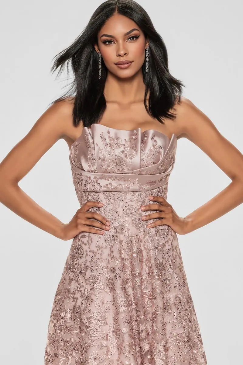 Ivonne D by Mon Cheri Dress ID804 sold by Terry costa product image thumbnail 5