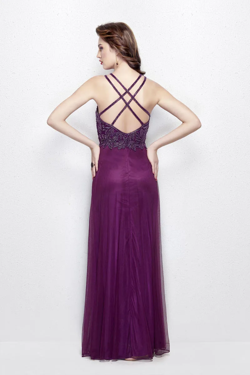Primavera Couture Long Dress 3005 sold by Terry costa product image thumbnail 2