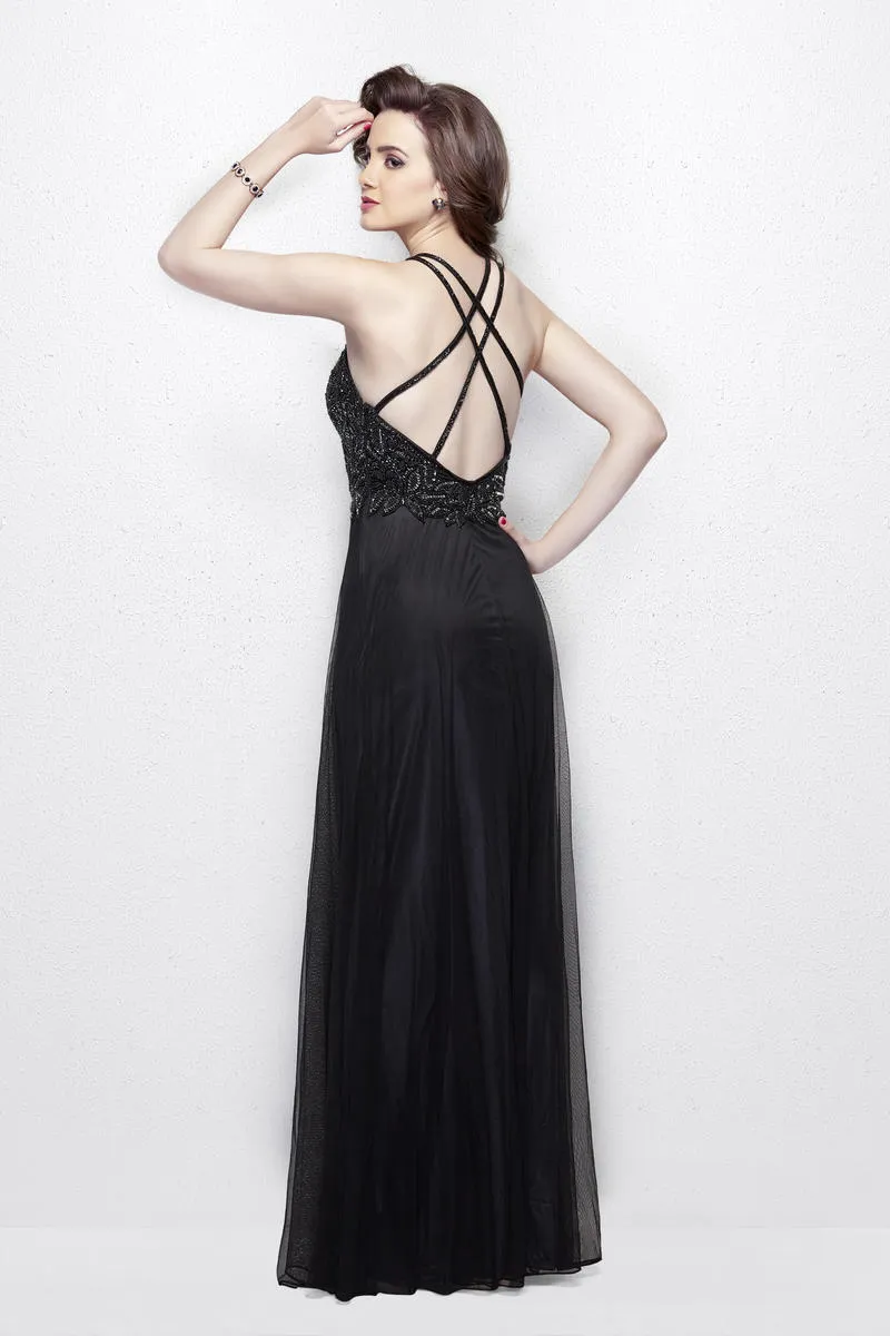 Primavera Couture Long Dress 3005 sold by Terry costa product image thumbnail 4