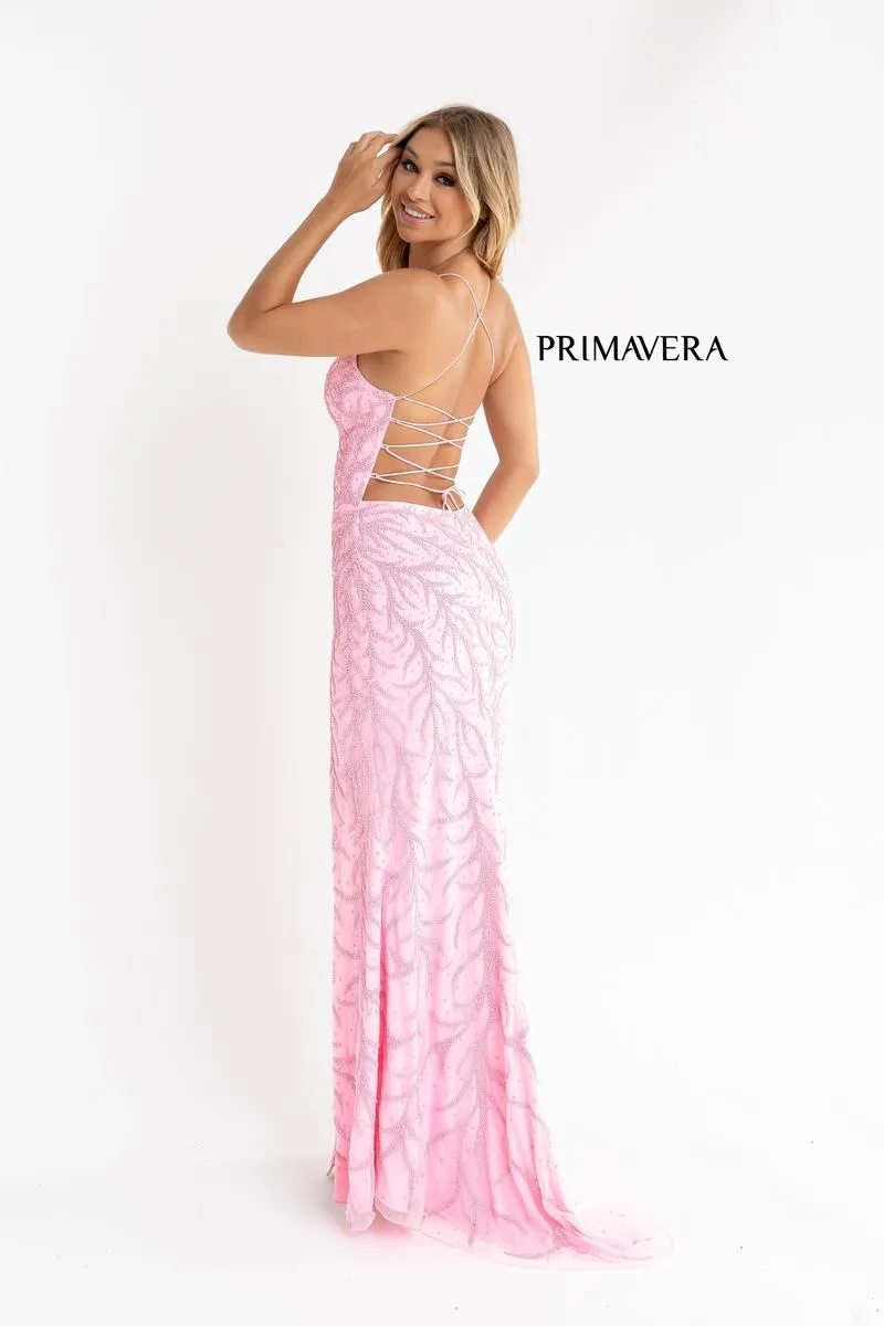 Primavera Couture Long Dress 3636 sold by Terry costa product image thumbnail 4