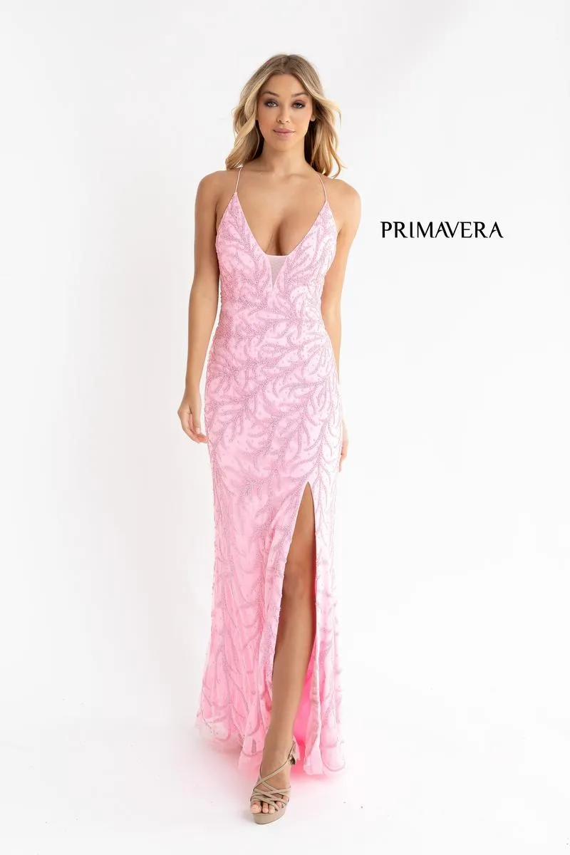 Primavera Couture Long Dress 3636 sold by Terry costa product image thumbnail 3