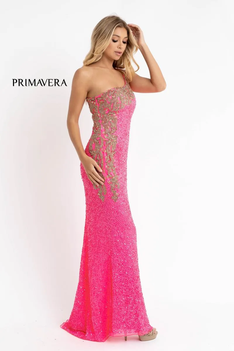Primavera Couture Long Dress 3637 sold by Terry costa
