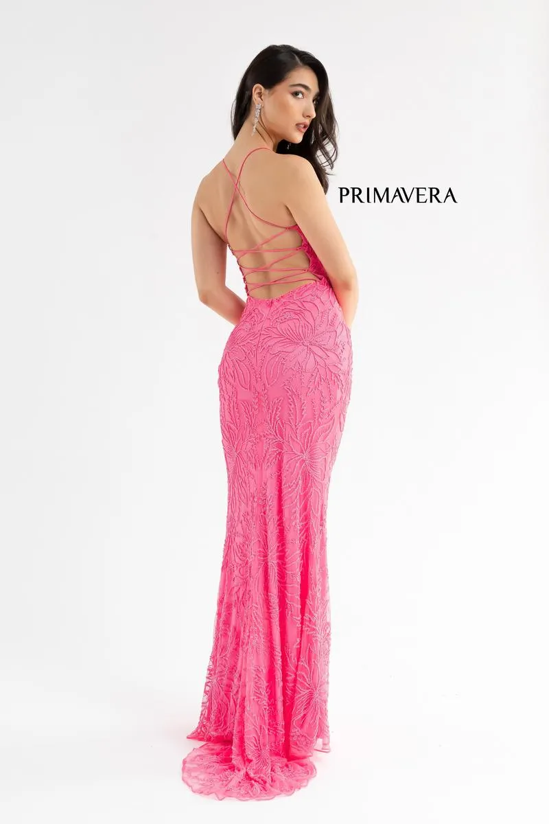 Primavera Couture Long Dress 3786 sold by Terry costa product image thumbnail 2