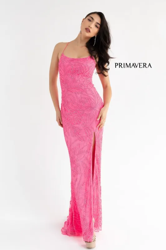 Primavera Couture Long Dress 3786 sold by Terry costa