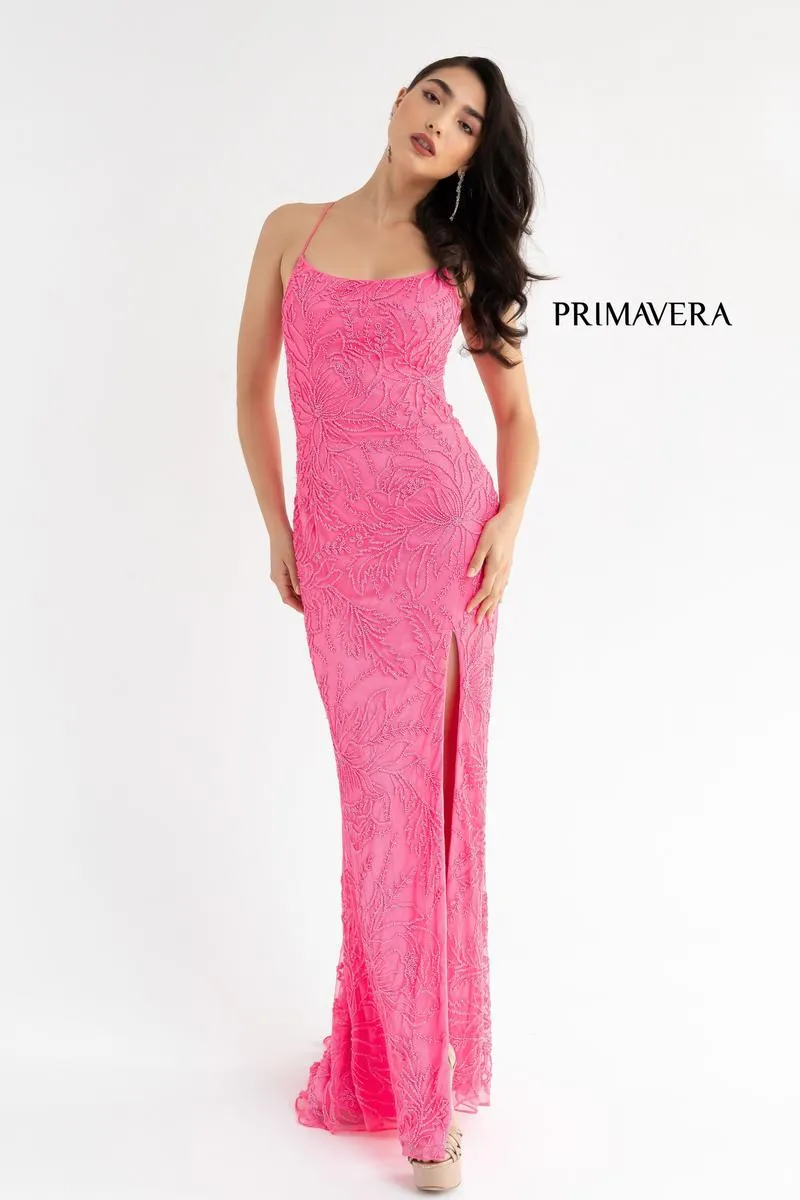 Primavera Couture Long Dress 3786 sold by Terry costa