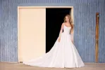 Sophia Tolli "Maribel" Classic Basque Waist Bridal Gown sold by Terry costa